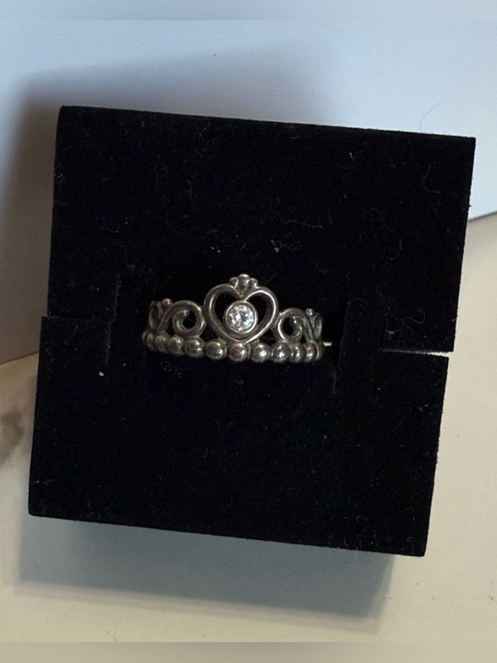 Pandora Princess Tiara Crown Ring
